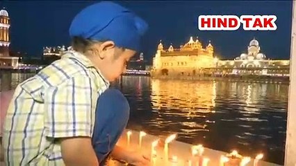 Golden Temple lights up with magnificent display of fireworks on Baisakhi