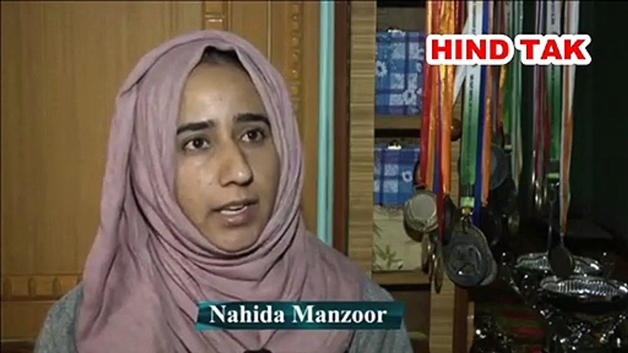 Kashmiri girl Nahida Manzoor who is all set to scale Mt Everest