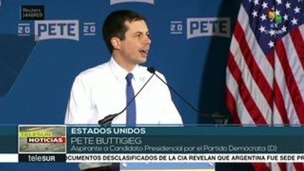 EEUU: Alcalde demócrata de Indiana oficializa candidatura presidencial
