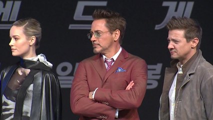 '어벤져스:엔드게임' 주역들 방한..."마블 22편 집대성" / YTN