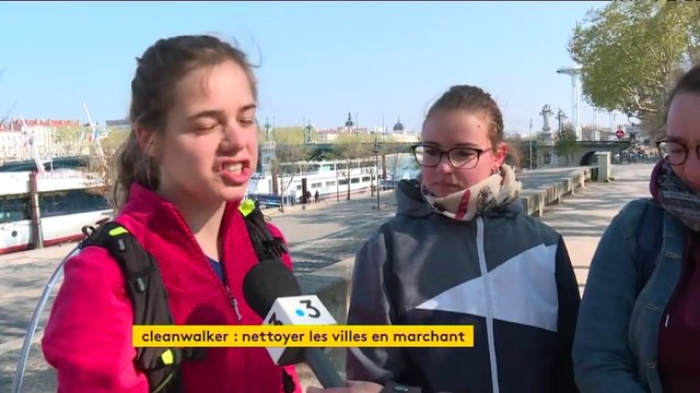 A Lyon, les cleanwalkers nettoient les rues tout en se promenant entre amis