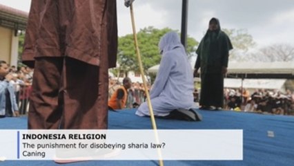 Disobeying sharia law in Indonesia's Aceh district