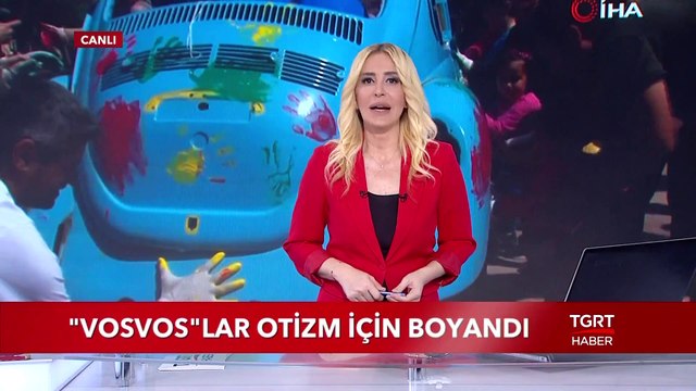 Vosvos lar Otizm İçin Boyandı