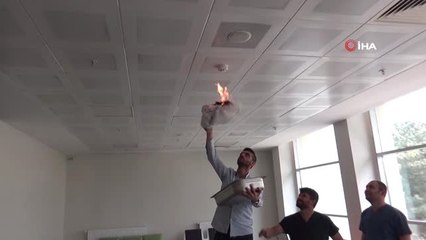 Sandıklı Devlet Hastanesinde Yangın Tatbikatı