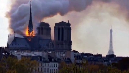 Violent incendie à la cathédrale Notre-Dame de Paris [15/04/2019]