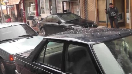 Dolu ve Sağanak Hayatı Olumsuz Etkiledi