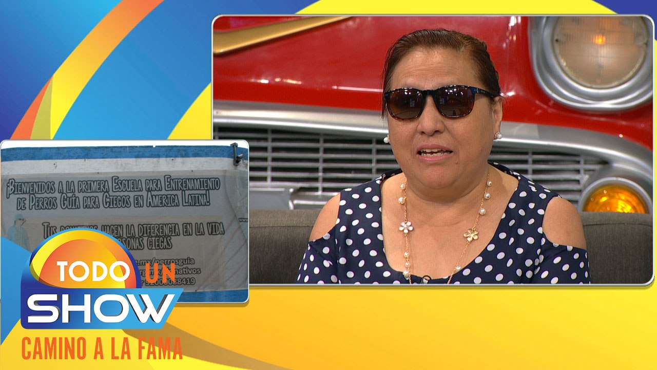 Nuestra héroe sin capa es Silvia Lozada, directora de la Escuela de perros guía para ciegos.