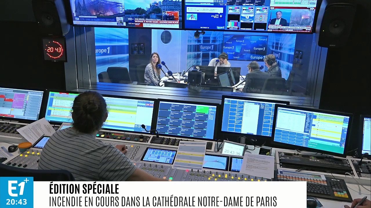 Incendie à Notre-Dame de Paris : "C'est notre âme, c'est notre histoire qui brûle", se lamente Stéphane Bern