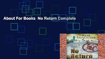 About For Books  No Return Complete