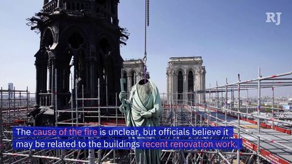 Massive Fire Breaks Out at Notre Dame Cathedral
