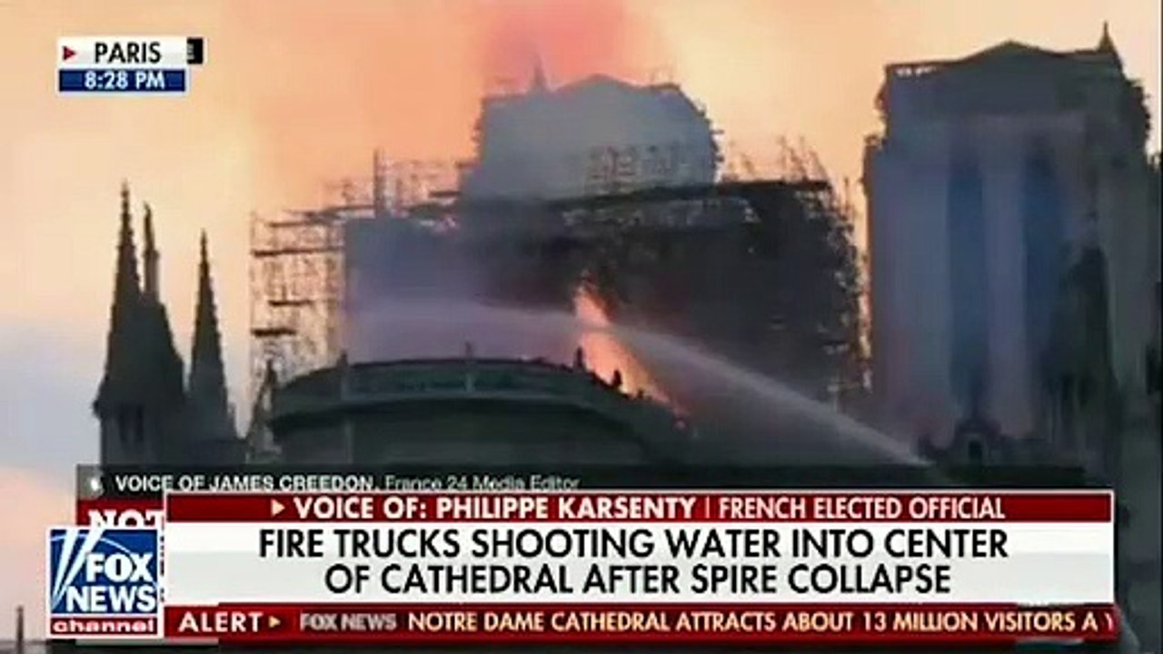 Fox News' Shepard Smith Shuts Down Conspiracy Theory Caller Amid Live Notre Dame Coverage