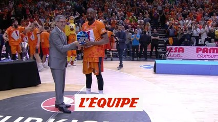 Will Thomas MVP de la finale - Basket - Eurocoupe (H)