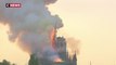 Incendie Notre-Dame de Paris : les images de la flèche qui s’effondre