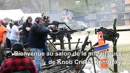 Aux Etats-Unis un salon de la mitrailleuse attire des milliers de visiteurs