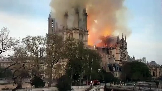 Donald Trump, World Reacts To Notre Dame Cathedral Fire