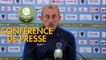 Conférence de presse Paris FC - FC Lorient (2-2) : Mecha BAZDAREVIC (PFC) - Mickaël LANDREAU (FCL) - 2018/2019