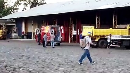 Jovem atingido por objeto fica ferido e Siate é mobilizado