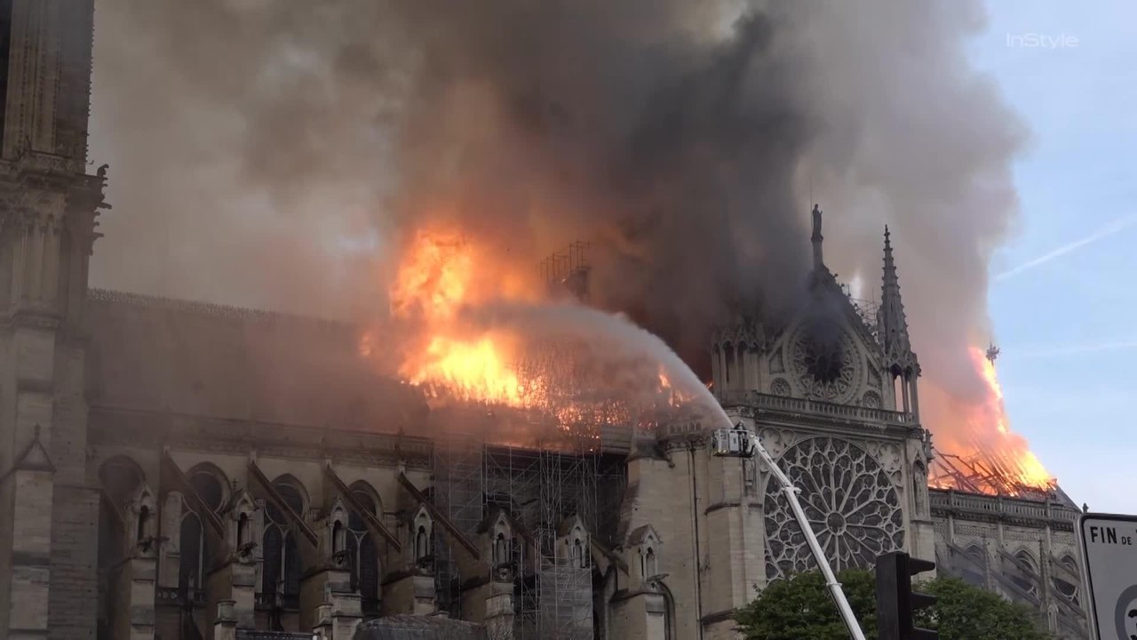 Right Now: Firefighters Battle Notre-Dame Cathedral Fire