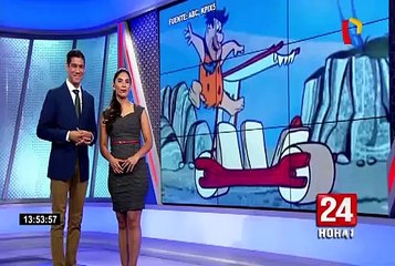 EEUU: miles de fanáticos visitan la casa de 'Los Picapiedras'