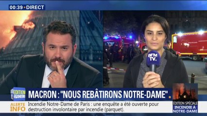Sonia Krimi (LaREM) : "L'autel, les murs ainsi qu'une grande partie du toit sont préservés"