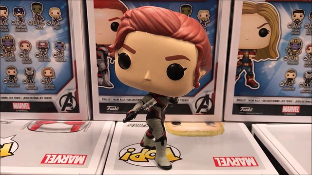 MARVEL THE AVENGERS ENDGAME MOVIE BLACK WIDOW FUNKO POP DETAILED REVIEW