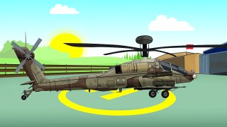 Militaire #Hélicoptère Hélicoptère D'Attaque . la guerre! | Les contes de fées pour les Enfants | Helikopter L'Bajka