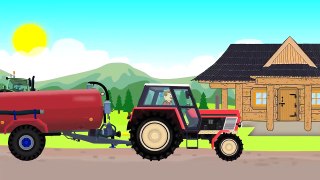#Tractor for Children - Sewage treatment plant, Farm works | le Fermier du travail à la ferme. #b
