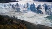 Collapse of glacier global Warming, colapso de glaciares