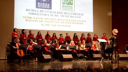 Bursa'da "İlahi Aşk" Konseri