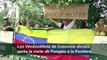 Les Vénézuéliens de Colombie divisés après la visite de Pompeo