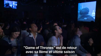 Des fans réunis pour le retour de "Game of Thrones"