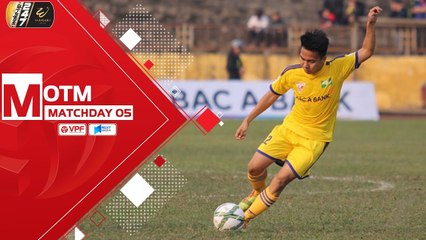 Màn trình diễn của Hồ Khắc Ngọc - Messi xứ Nghệ trong trận derby miền Trung | VPF Media