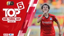Văn Toàn ghi bàn nhanh như chớp - dẫn đầu top 5 bàn thắng đẹp vòng 5 V.League 2019 | VPF Media