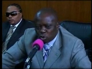 conference de presse avec :andre kimbuta