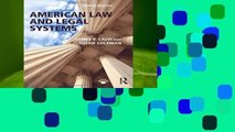 [GIFT IDEAS] American Law and Legal Systems by James V. Calvi