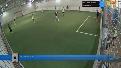 But de Bryan (2-0) - PRO TECH HABITAT Vs TEAM PATIO  - 15/04/19 20:00 - LIGUE 1