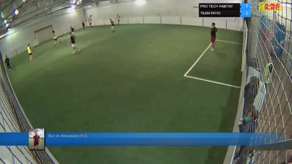 But de Alexandre (5-2) - PRO TECH HABITAT Vs TEAM PATIO  - 15/04/19 20:00 - LIGUE 1