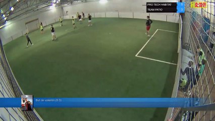But de valentin (5-3) - PRO TECH HABITAT Vs TEAM PATIO  - 15/04/19 20:00 - LIGUE 1