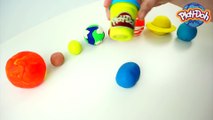 How To Make.. PLANETS IN SOLAR SYSTEM COMPILATION | Play Doh Planets for Kids  Crafty Kids
