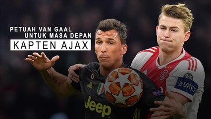 Petuah Van Gaal untuk Masa Depan Kapten Ajax