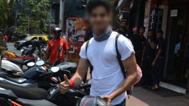 Ishaan Khatter Gets In Trouble After Parking Bike In No-Parking Zone || Filmibeat Telugu