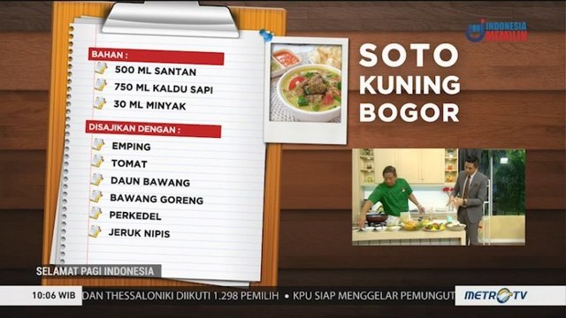 Soto Kuning Bogor ala Handry Wahyu