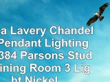 Minka Lavery Chandelier Pendant Lighting 410384 Parsons Studio Dining Room 3 Light Nickel