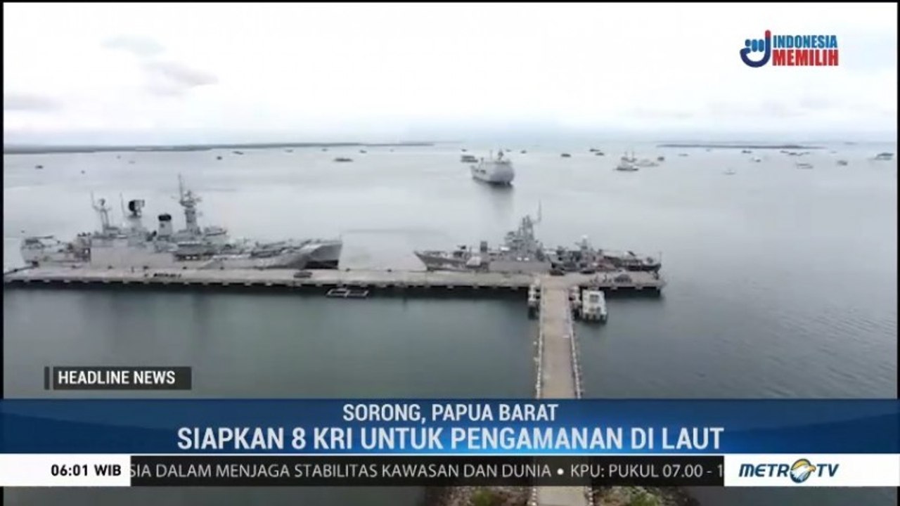 Koarmada III Terjunkan 8 KRI Amankan Pemilu 2019