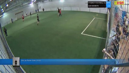 But de Pierre Yves (14-2) - FITZROY FOOTBALL CLUB  Vs LES MICKEYS - 15/04/19 21:00 - LIGUE 4