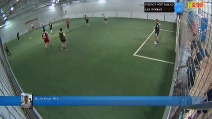 But de Hugo (16-6) - FITZROY FOOTBALL CLUB  Vs LES MICKEYS - 15/04/19 21:00 - LIGUE 4
