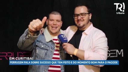 Ferrugem fala sobre sucesso que tem feito e do momento bom para o pagode