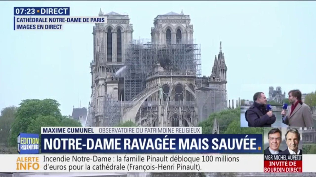 "Plus jamais ça!" L'observatoire du patrimoine religieux réclame "des précautions beaucoup plus importantes"
