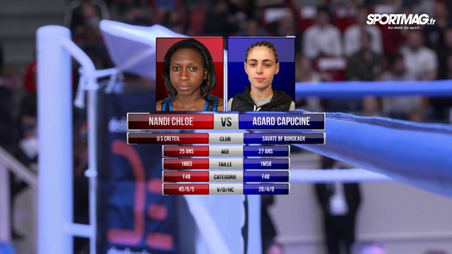 Elite A 2019 - Finale F48 - Chloé NANDI / Capucine AGARD