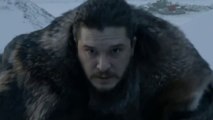 Jon Snows first Dragon ride  Game of Thrones S08E01